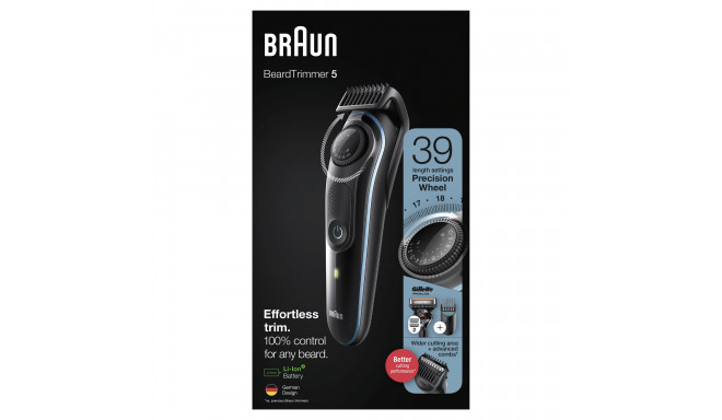 Braun Beard Trimmer with Precision dial and G