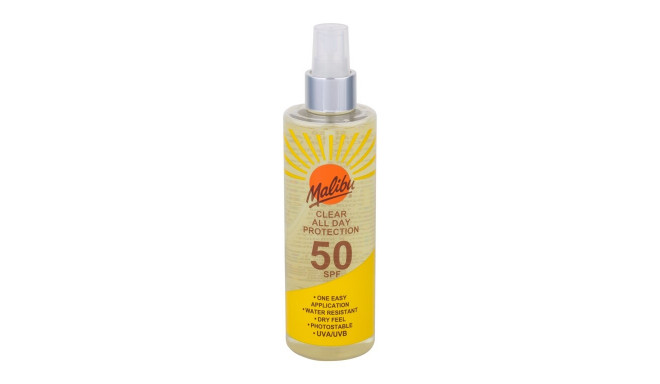 Malibu Clear All Day Protection SPF50 (250ml)