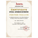 HOCO COOL charging data cable for Micro X38 1 metr black