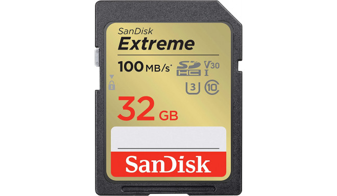 Sandisk mälukaart SDHC 32GB Extreme