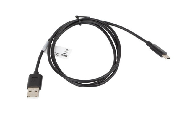 LANBERG USB CABLE 2.0 TYPE-C(M)-AM 1M, BLACK