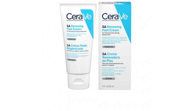 CERAVE SA RENEWING FOOT CREAM for extremely dry, rough skin 88 ml
