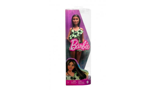 Barbie Doll, Brunette With Polka Dot Romper, Barbie Fashionistas