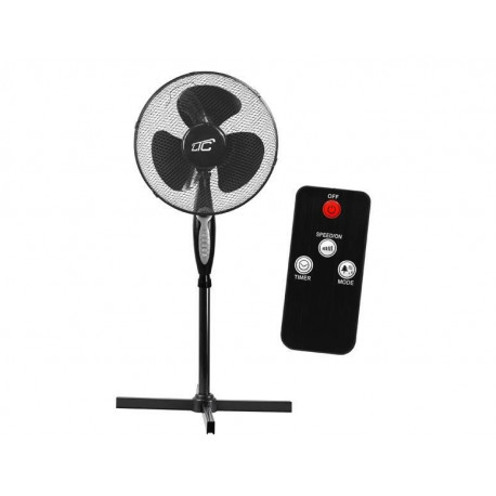 Standing Fan WT06 40W 16" black 3 modes with remote control HQ
