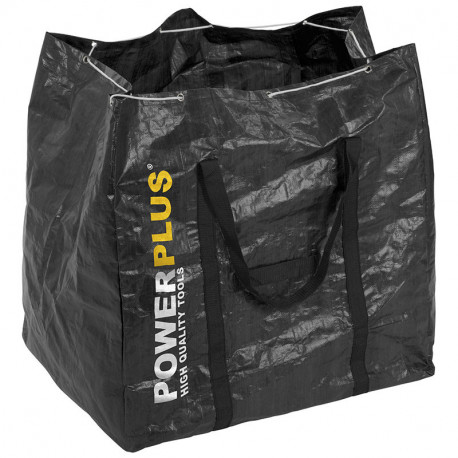 Garden waste bag for collecting leaves grass and branches 270L 690x580x690mm nylon 2 handles POWXGSG