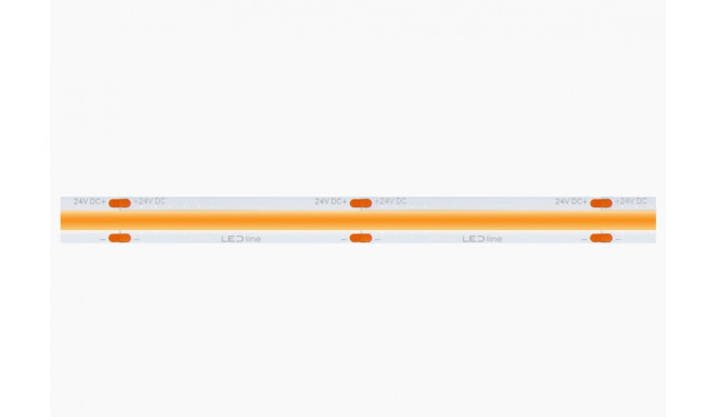 LED strip 24Vdc, 14W/m, COB 528LED/m, 1520lm, neutral white 4000K, IP20, 180°, LED LINE