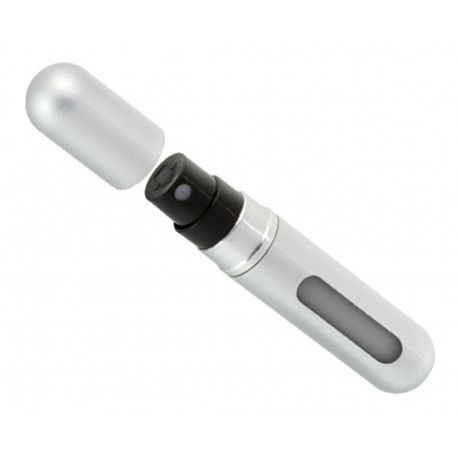 Refillable perfume bottle AG352B, silver