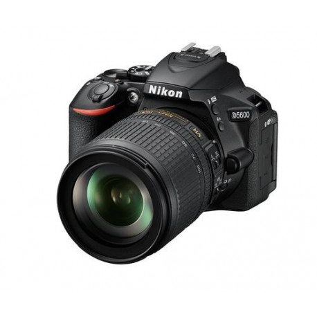 Nikon D5600 + AF-S DX 18-105mm G ED VR SLR Camera Kit 24.2 MP CMOS 6000 x 4000 pixels Black