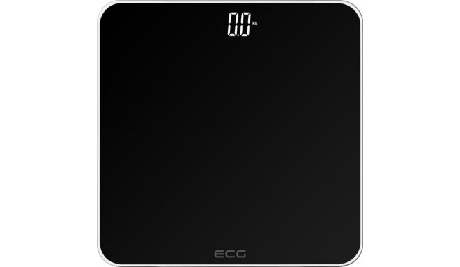 ECG OV 1821 Black Square Electronic personal scale