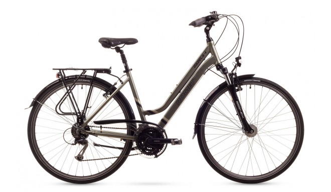 City bicycle for women 19 M ROMET GAZELA 4 graphite