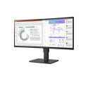 LG 34BQ77QC-B computer monitor 86.4 cm (34") 3440 x 1440 pixels UltraWide Dual Quad HD LCD Blac