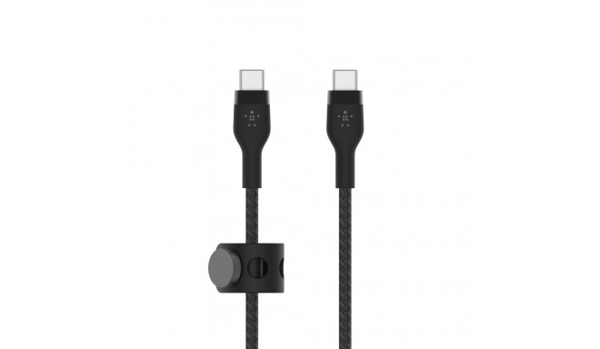 Belkin BOOST↑CHARGE PRO Flex USB kaabel 1 m USB 2.0 USB C Must