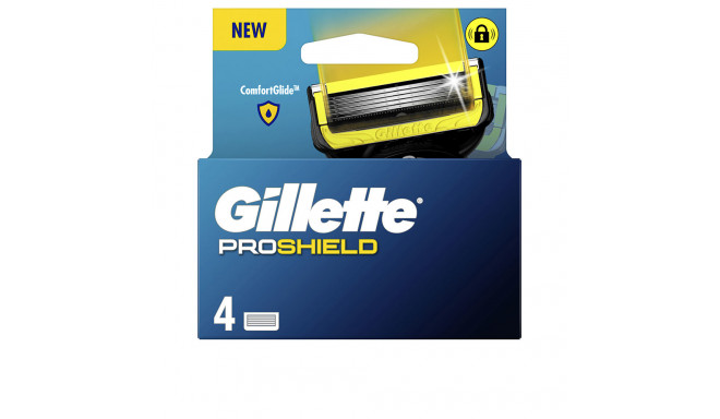 GILLETTE FUSION PROSHIELD cargador 4 recambios