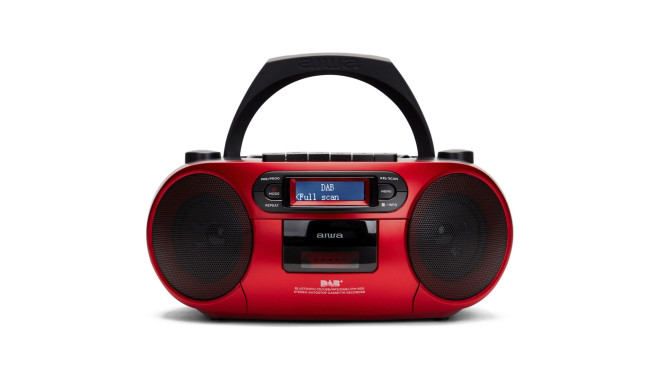 Aiwa BBTC-660DAB/RD red