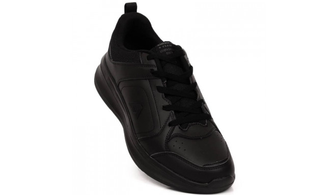 American Club M AM923 black leather sports shoes (42)