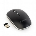 Gembird MOUSE USB OPTICAL WRL BLACK/SILENT MUSW-4BS-01