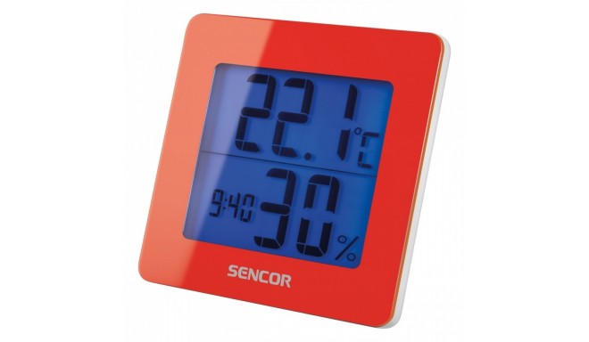 SWS 15RD Thermometer with humidity measurement + Clock with alarm clock