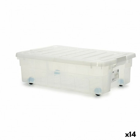 Ratastega Hoiukast 7425/1 7425/1 30 L 40 x 18 x 59,5 cm (14 Ühikut)