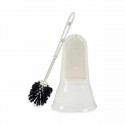 Toilet Brush White Black PVC polypropylene 16 x 36,2 x 16 cm (6 Units)