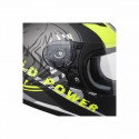 Integraalkaitsekiiver CGM Casq Y 49-50 cm Kollane/Must 47-48 cm (S)