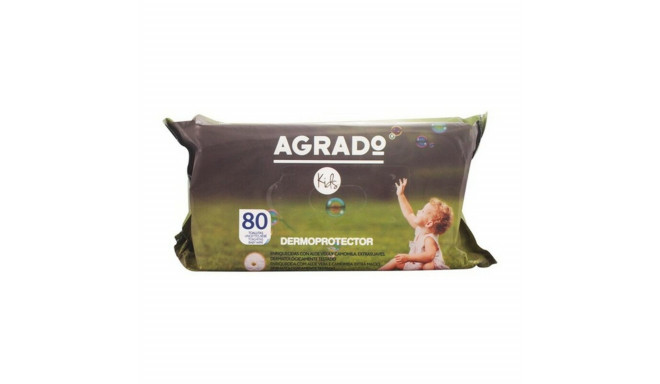 Smaržīgās Mitrās Salvetes Agrado (80 uds)