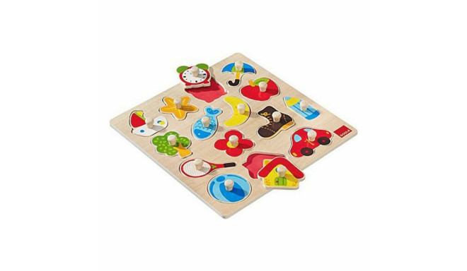 Puzle un domino komplekts Goula (15 pcs)