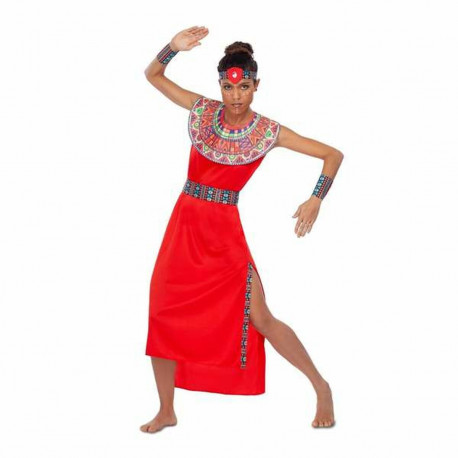Costume for Adults My Other Me Masai 5 Pieces - M/L