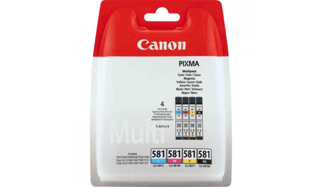 Originaalne Tindikassett Canon CLI-581 Multipack