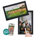 Frameo Digital Photo Frame HF-101B Black 15.6 Inch