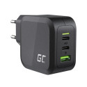 Green Cell CHARGC08 mobile device charger Black Indoor