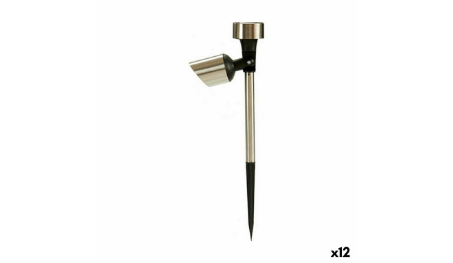 Marker Ibergarden BH18058 BH18058 Silver Steel 15 x 10 x 28 cm 15 x 29 x 10 cm Articulated Solar cha