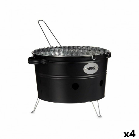 Barbecue Portable La Dehesa 201020GS 201020GS Iron Zinc 35 x 21 x 42 cm (4 Units)