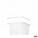 Kardinapuu Duši jaoks Valge Alumiinium 80 cm (24 Ühikut)