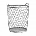 Корзина Серебристый Металл 40 L 31 x 54,7 x 46,5 cm (4 штук)