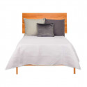 Reversible Bedspread 240 x 260 cm White (6 Units)