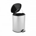 Pedal bin Silver Plastic 6 L (6 Units) Pedal bin Silver Plastic 6 L (6 Units)