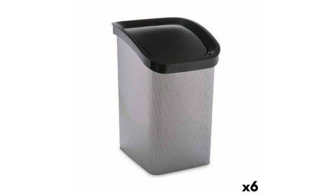 prügikast Berilo D093-2 D093-2 Tumehall Plastmass 23 L Kallur (6 Ühikut)