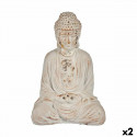 Decorative Garden Figure Buddha Polyresin 22,5 x 40,5 x 27 cm (2 Units) Decorative Garden Figure Buddha Polyresin 22,5 x 40,5 x 27 cm (2 Units)