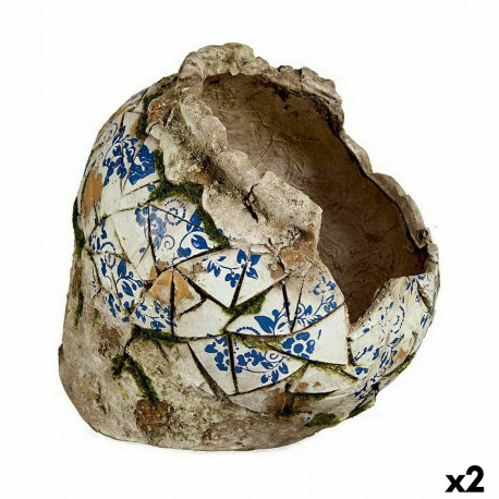 Dekoratīva figūra dārzam Ibergarden ZD19025 Polirezīns Vāze 29 x 27 x 30 cm (2 gb.)