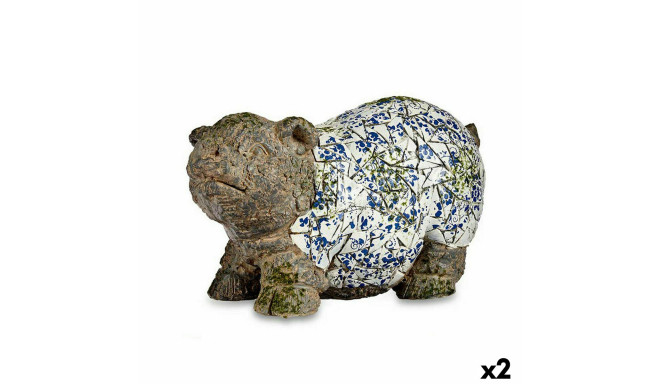 Dekoratīva figūra dārzam Ibergarden ZD18061 Polirezīns Cūka 20,5 x 26 x 47 cm (2 gb.)