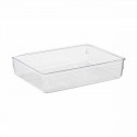 Drawer Organizer Multi-use Transparent Plastic 24 x 5,5 x 15,8 cm (36 Units)