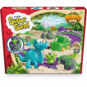 Burvju Smiltis Goliath Dino Park + 3 gadi Playset