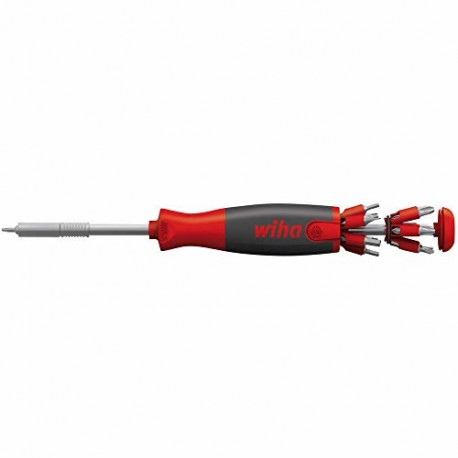 Schraubendreher mit Bit Magazin LiftUp 26one (schwarz/rot, 14-teilig, magnetisch)