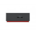 Lenovo 40B00300EU notebook dock/port replicator Wired Thunderbolt 4 Black/Red