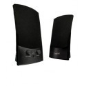 LOGIC Speakers LS-10 black [ 2.0 stereo ]