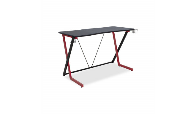 Desk Gaming Urban Factory WED75UF 120 x 60 x 78 cm Black PVC