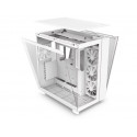 PC CASE NZXT H9 FLOW MIDI TOWER WINDOW WHITE