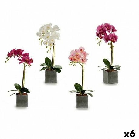 Decorative Flower Ibergarden A18124-50-2 A18124-50-2 Orchid 14 x 51 x 18 cm (6 Units)