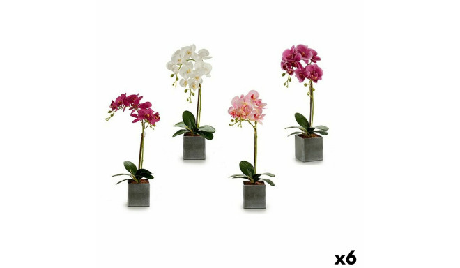 Decorative Flower Ibergarden A18124-50-2 A18124-50-2 Orchid 14 x 51 x 18 cm (6 Units)