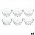 Kausside komplekt Karaman Läbipaistev Klaas 275 ml (8 Ühikut)